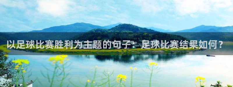  以足球比赛胜利为主题的句子：足球比赛结果如何？