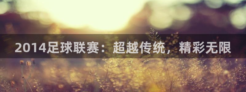 2014足球联赛：超越传统，精彩无限